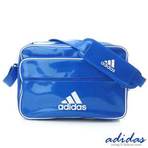BN Adidas Unisex Messenger Shoulder School Bag Blue  