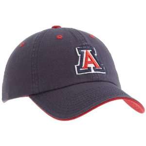 NCAA Arizona Wildcats Adult Adjustable Hat, Navy Blue:  
