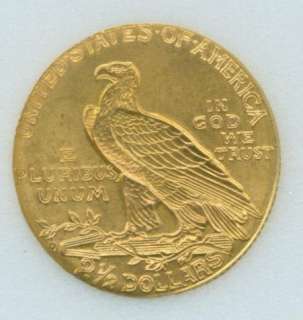 1925 D .. $2.50 Indian Head Quarter Eagle .. Gold Coin .. 2 1/2 Dollar 