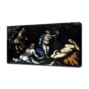  Cezanne Temptation St Anthony   Canvas Art   Framed Size 