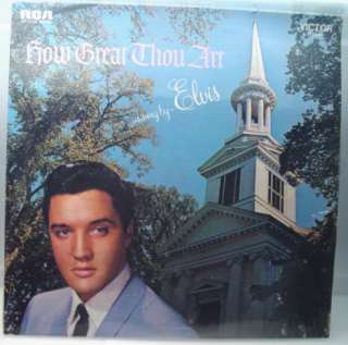 How Great Thou Art as sung by ELVIS LP Still Sealed  