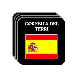 Spain [Espana]   CORNELLA DEL TERRI Set of 4 Mini Mousepad Coasters