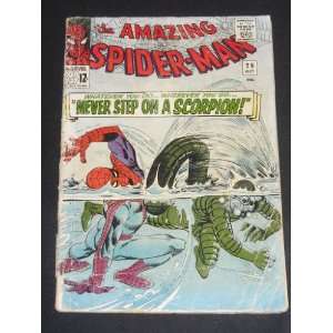  SPIDER MAN #29 SILVER AGE MARVEL COMIC BOOK 2ND SCORPION Everything