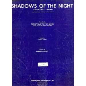  Sheet Music Shadow Of The Night Charles Grean Robert 