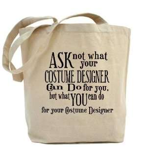  Ask Not Costumer Funny Tote Bag by CafePress: Beauty