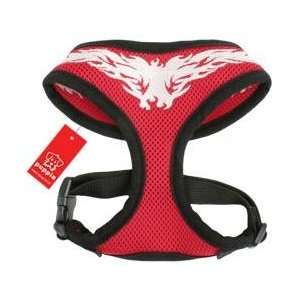  Puppia Flames Red Soft Dog Harness Medium: Patio, Lawn 