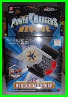 Bandai Power Rangers Lightspeed Rescue RESCUE MORPHER w/ Strap & Box 