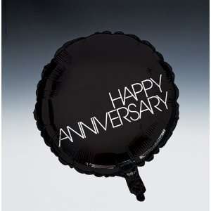  Classic Celebrations Metallic Party Balloons â? Happy Anniversary 