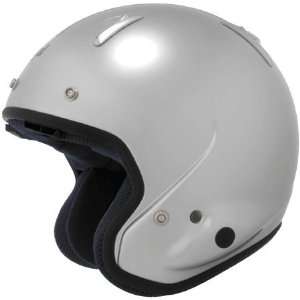  Arai Classic/c Solid Open Face Helmet Small  Silver Automotive