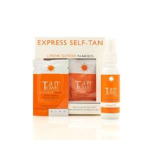  TanTowel Express Self  Tan Kit Beauty