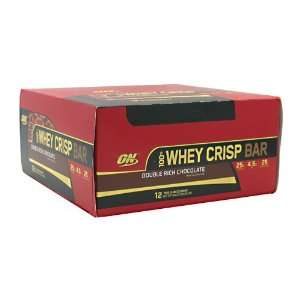  Optimum Nutrition 100% Whey Crisp Bar 12/70g Marshmellow 