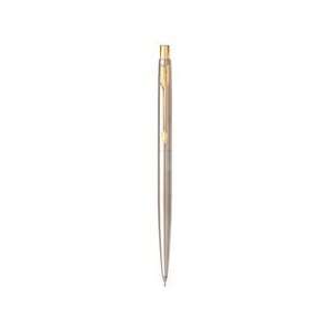  Parker Classic Stainless Steel Gold Trim Pencil Office 