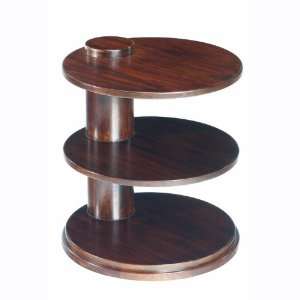  Selamat Designs Cuban 3 Tier Round End Table: Home 