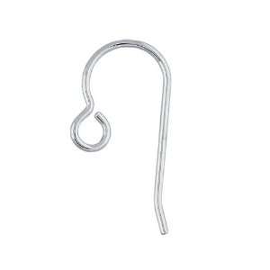  Argentium® 930 Silver Ear Wire with Loop Arts, Crafts & Sewing
