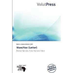  Waw/Vav (Letter) (9786138748250) Proteus Valère Kresten 