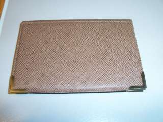 Business or Credit Card WALLET + Photos BROWN new  