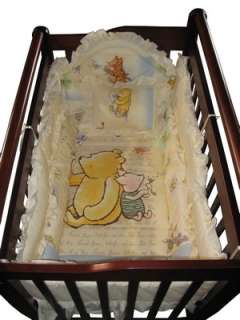 Piece Mini Crib Bedding Set Pooh, Piglet, Tigger Home  