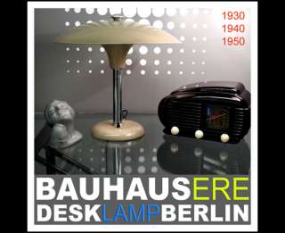 BAUHAUS > BERLIN > DESK LAMP LAMPE ART DECO PRE MID CENTURY MODERN 