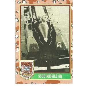 Desert Storm SCUD MISSILE (B) Card #51: Everything Else