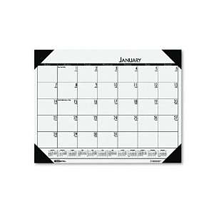 House of Doolittle : EcoTones Woodland Green Monthly Desk Pad Calendar 