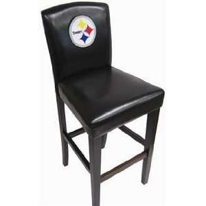  Sports Chairs Steelers 30 Faux Leather Bar Stool