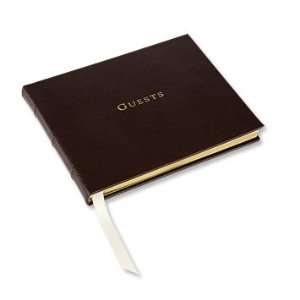  Orvis Personalized Leather Guest Book