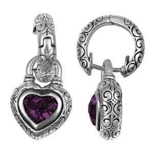 Scott Kay Jewelry E1492SPAAS Womens Sterling Silver and Amethyst 