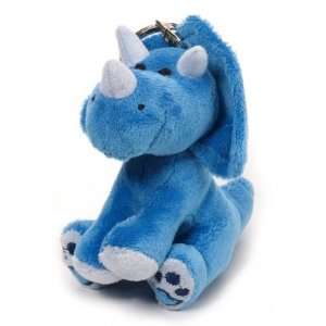  Triceratops Keychain 3 by Wild Republic: Toys & Games