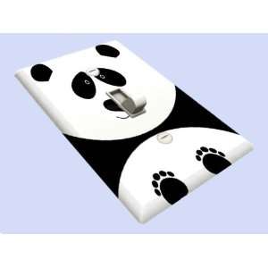 Happy Panda Decorative Switchplate Cover