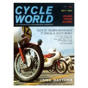  Cycle World, Honda Daytona, c.1963 Giclee Poster Print 