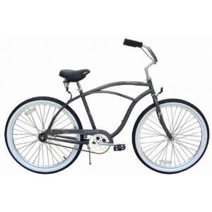  Classic Beach Cruiser Bicycle   Mens: Sports & Outdoors