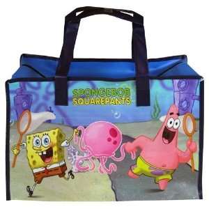   Squarepants Large Non Woven Gym Bag Matte Printing with Zipper Baby