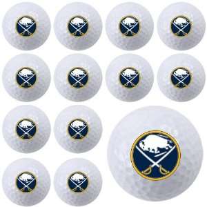  NHL Buffalo Sabres Dozen Pack Golf Ball Set Sports 
