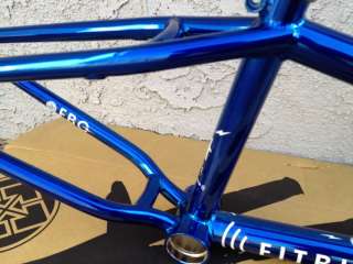   CO WIFI FRAME CANDY BLUE CHROME 21 BMX S&M BIKES TRANS CHROME CULT