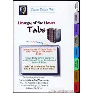  Liturgy of the Hours Chapter Tabs