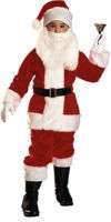 Santa Claus Suit Elf Helper Boys Girls Christmas Med.  