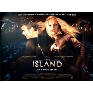  The Island   Scarlett Johansson   Original Movie Poster 