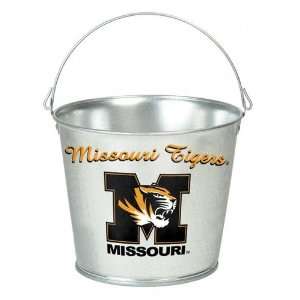    Missouri Tigers Bucket 5 Quart Galvanized Pail