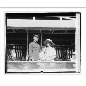   , Mrs. Baker, Jack Baker, Ft. Meyer horseshow, 1920
