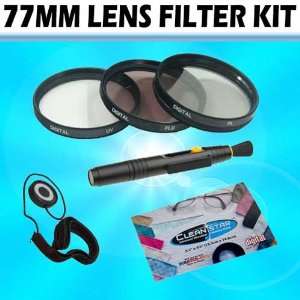  Canon 77MM Lens Filter Kit for Canon Digital SLR Cameras 