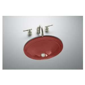  KOHLER Sarif Roussillon Red Undermount Bath Sink 2824 R1 