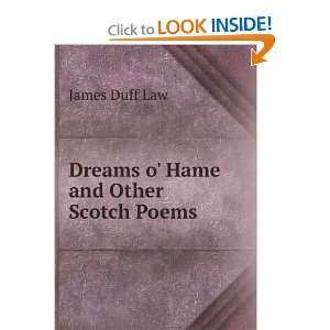   Hame and Other Scotch Poems James Duff Law  Books
