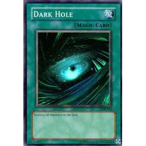  Yugioh Lob 052 Dark Hole Holofoil Card Toys & Games