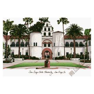  Campus Images CA943 San Diego State University Lithograph 