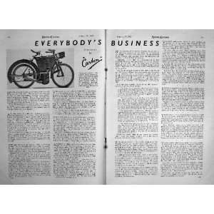  MOTOR CYCLE MAGAZINE 1952 ENFIELD LAVERDA BENELLI