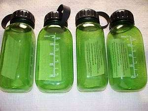  Green Impack Resistant 16 Oz. Sports Water Bottles. Microwave Safe