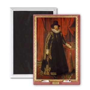 Sir Francis Bacon (1561 1626) Viscount of   3x2 inch Fridge Magnet 