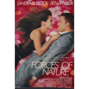  Forces of Nature Sandra Bullock Double Sided Movie Poster 