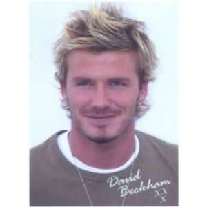  David Beckham Portrait Laminated Poster