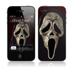   Skins MS GHST40133 iPhone 4  Ghost Face  Zombie Skin Electronics